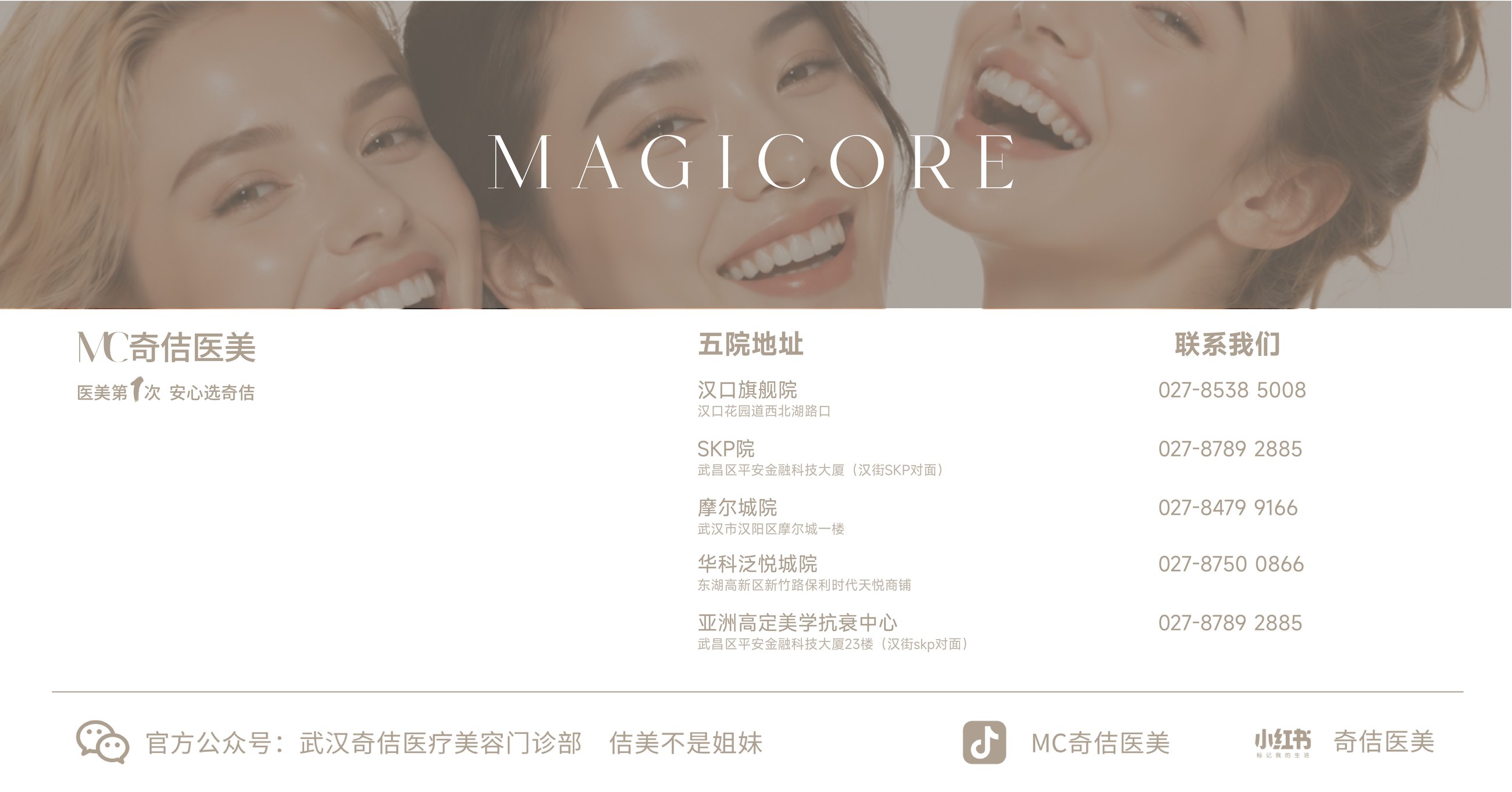 MAGICORE · 五院地址与联系方式