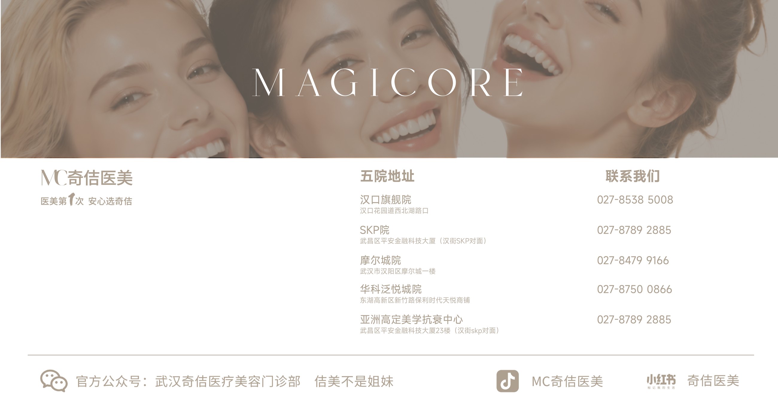 MAGICORE · 五院地址与联系方式
